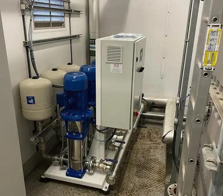 Variable Speed Booster Set Install – Knowsley School