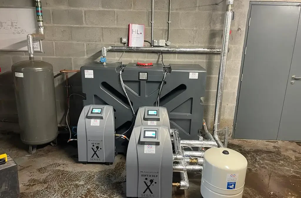 Twin H-Line and 02-X Vacuum Degasser Installation