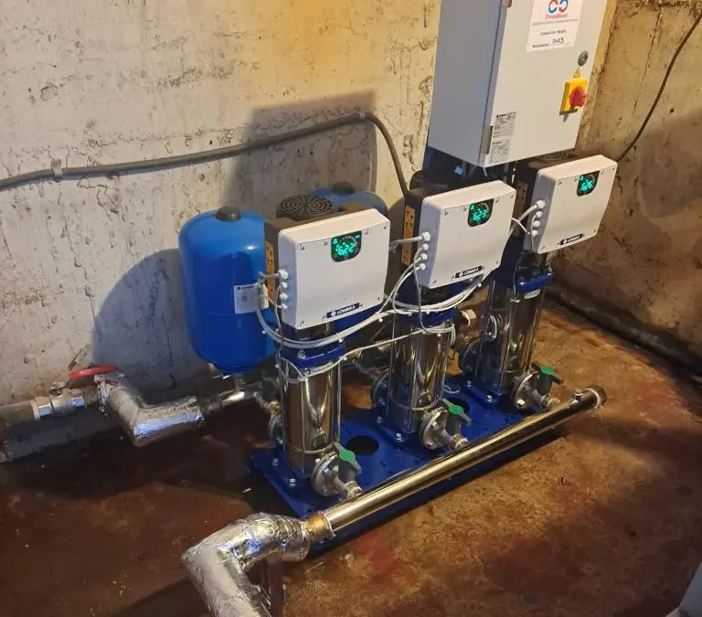 3-Pump Booster Set Installation – Manchester