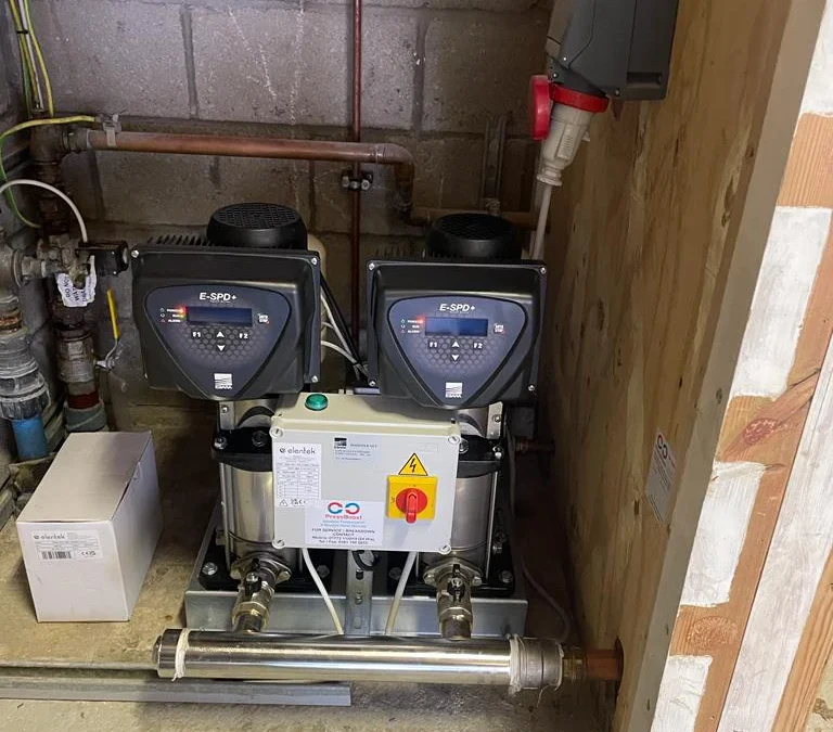 Ebara Twin-Pump Booster Set Installation – Liverpool