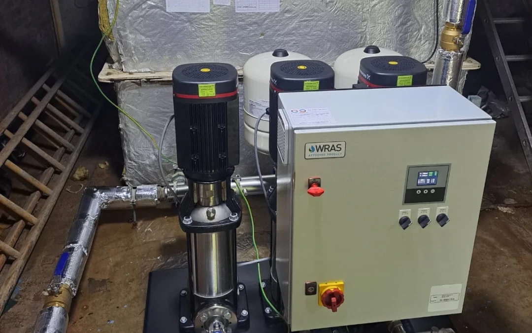 Six Cold Water Booster Set Installs