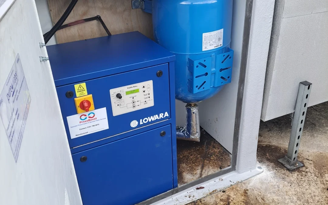 Lowara Presfix Beta Installation in GRP Enclosure