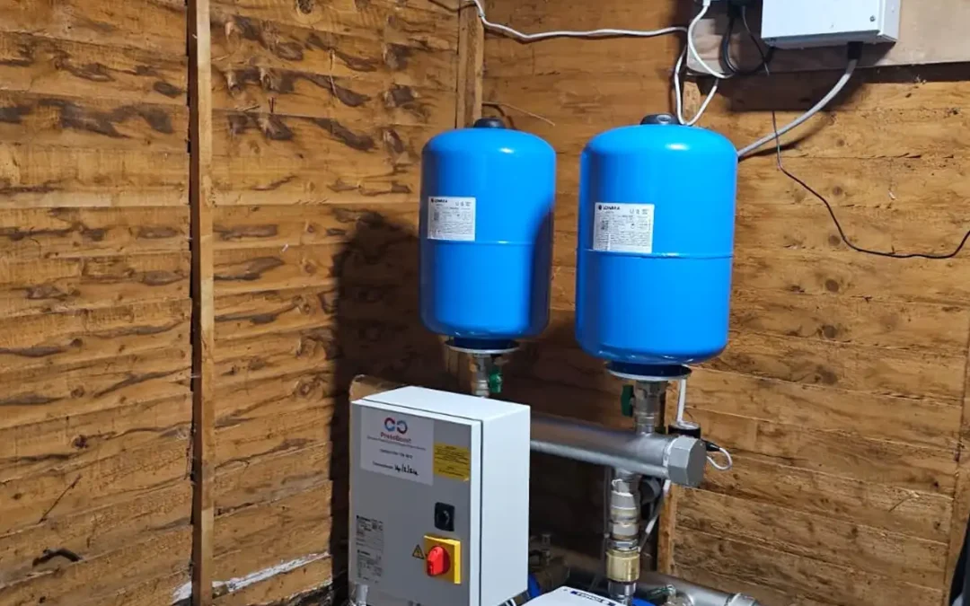 Variable Speed Cold Water Booster Set Installation Central London