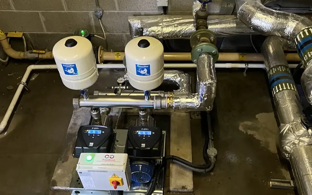 Ebara Matrix Range – Cold Water Booster Set Installation