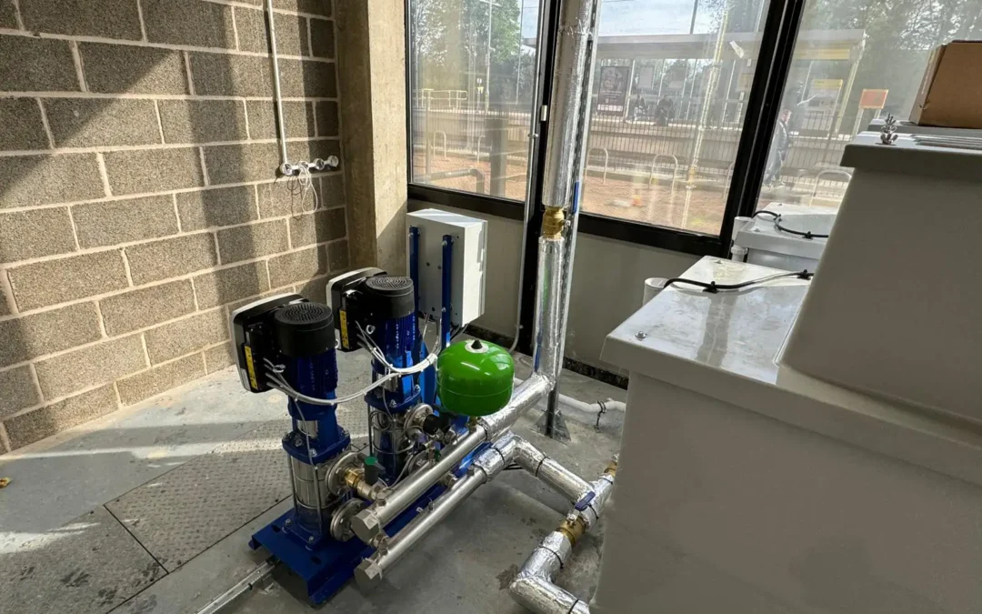 Mains Water Conversion to Boosted Supply