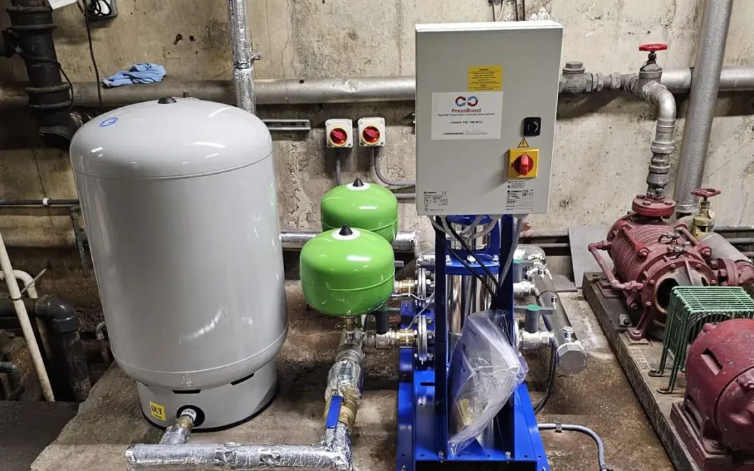 Twin-Pump Booster Set Installation – Glasgow