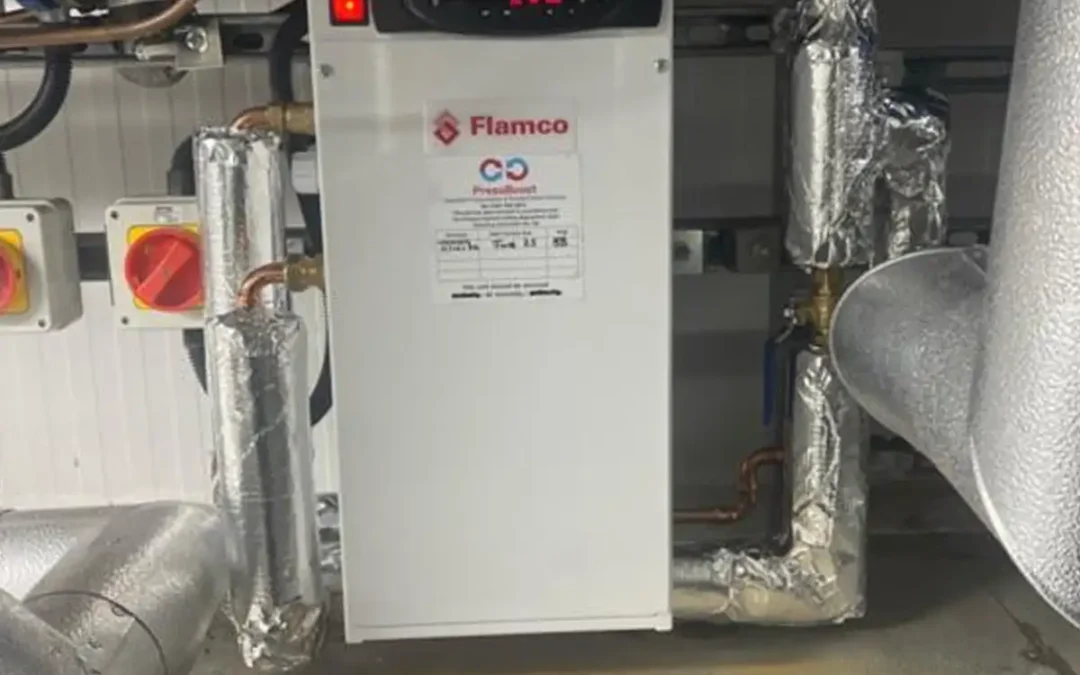 Flamco 125 Installation at North West Hospital