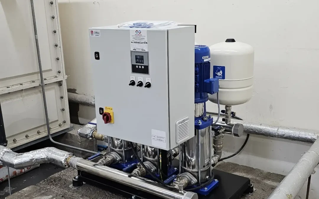 3 Pump Booster Installation – Liverpool Apartment Block