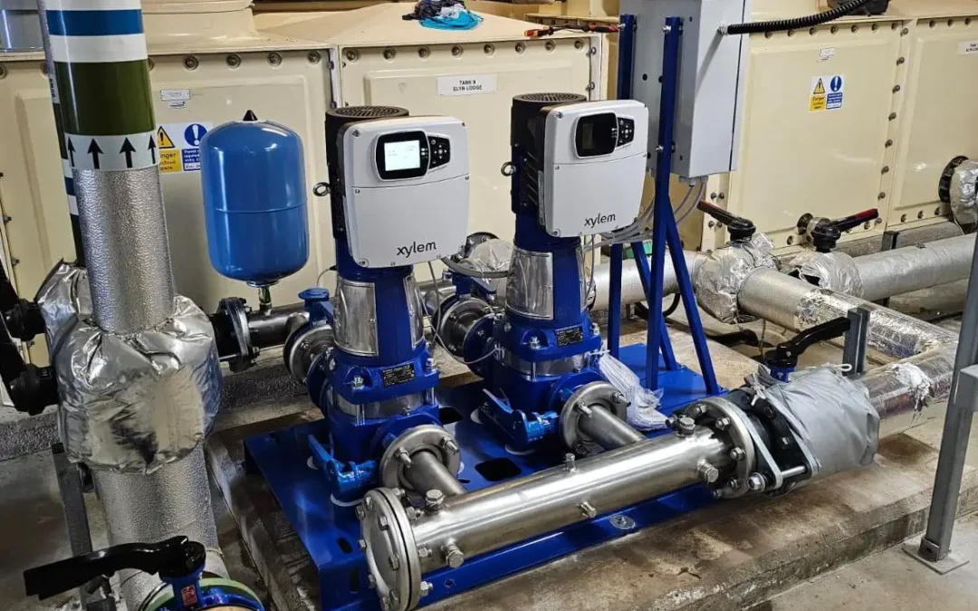 Twin-pump Booster Set Installation at St Helens Hospital