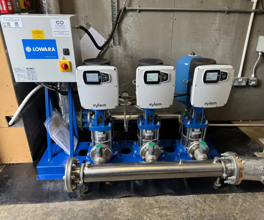 Xylem GHV20 Hydrovar X Installation